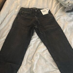 Abercrombie and fitch-blue never worn. 28 w and 30 L. Tag still on them!